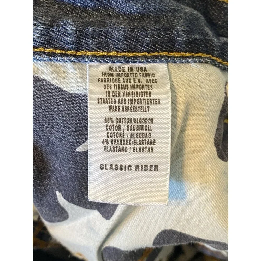 Lucky Brand Women's Classic Fit Blue Jeans Size 10 Reg Medium Wash Made In USA - Picture 8 of 15